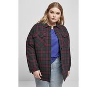 Urban Classics Damen Übergangsjacke Padded Overshirt TB3777 Jasper/Bluepurple 4XL