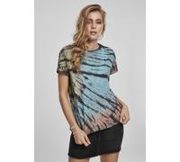 Urban Classics Female Shirt Ladies Tie Dye Boyfriend Tee Black-M