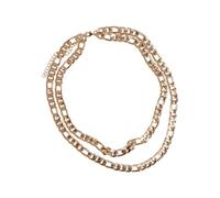 Urban Classics Figaro Layering Necklace gold one size