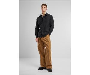 Urban Classics Flanellshirt schwarz L