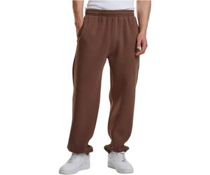 Urban Classics Flauschige Jogginghose aus Sweatstoff schokoladenbraun 5XL