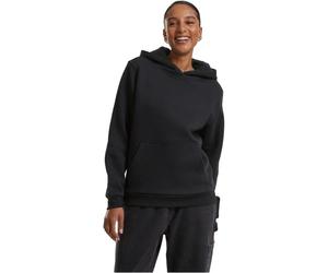 Urban Classics Flauschiger Damen-Kapuzenpullover Schwarz XS