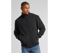 Urban Classics Herren Tb7016-colour Block Polar Fleece Jacket Leichte, Black/black, XL EU