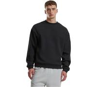 Urban Classics Flauschiger Crewneck-Pullover schwarz 4XL