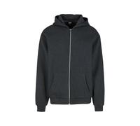 Urban Classics FLUFFY ZIP S 00091 charcoal (919706) Grau S