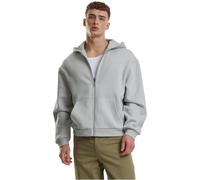 Urban Classics Herren Kapuzenpullover Fluffy Zip Hoody, Flauschiger Kapuzenpullover mit Reißverschluss, Zip Hoodie für Männer, Oversize Fit