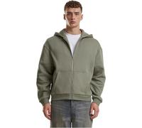Urban Classics Fluffy Zip Hoody Sweat & Fleece - Kapuzenjacke mit Reißverschluss paleolive Größe M