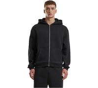 Urban Classics Herren Kapuzenpullover TB7284 Fluffy Zip Hoody flauschig, schwarz, M