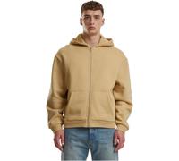 Urban Classics Fluffy Zip Hoody Sweat & Fleece - Kapuzenjacke mit Reißverschluss unionbeige Größe M