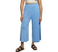 Urban Classics Damenhose Ladies Modal Culotte, lässige Marlene 3/4-Länge Gummibund Horizonblau 2XL