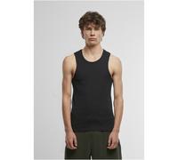 Urban Classics Ribbed Undershirt 2-Pack Tank-Top schwarz in XL