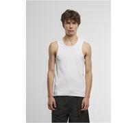 Tanktop URBAN CLASSICS "Urban Classics Ribbed Undershirt 2-Pack", Herren, Gr. XL, weiß, weiß, 95% Baumwolle, 5% Elasthan, unifarben, normal, Tops Tanktop (31667516-XL) weiß, weiß