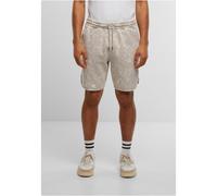 Urban Classics gewaschte Shorts mit Paspeln, cloud, Größe L