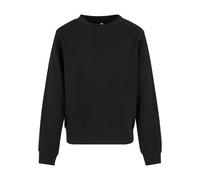 Urban Classics Mädchenpullover UCK6855 Oversized Light Terry Crewneck Schwarz 110/116
