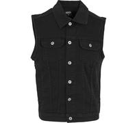 Urban Classics Denim Vest, Größe: Xl; Farbe: Black/Raw