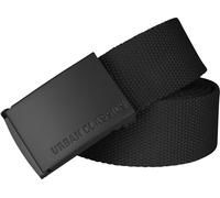 Urban Classics Canvas Belt - Unisex Gürtel aus robustem Polyester mit Metallkoppelschnalle, individuell kürzbar & verstellbar, ideal für Jeans, Cargo & Streetwear Looks
