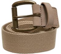 Urban Classics Gürtel Eyelet Canvas Belt Beige-L/XL