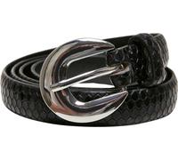 Urban Classics Gürtel Snake Synthetic Leather Ladies Belt Black-S/M