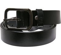 Urban Classics Gürtel Synthetic Leather Thorn Buckle Business Belt Black-S/M