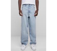 Urban Classics - Heavy Ounce Baggy Fit New Light Blue Washed - Jeans - Blau - W38 - 100% Baumwolle Blau W38