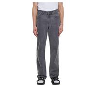 Urban Classics Jeans Heavy Ounce Straight Fit, Straight Leg, Loose Fit, Größe 38, New Grey Washed