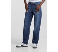 Urban Classics Herren Jeans Heavy Ounce Straight Fit – Blau Gr. 38
