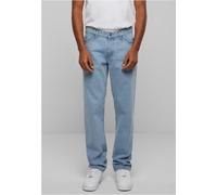 bequeme URBAN CLASSICS Herren Jeans Straight Fit Denim-Hose mit Baumwolle Blau 38