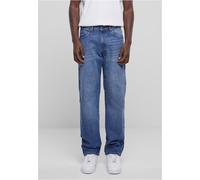 Urban Classics Heavy Ounce Straight Fit Jeans TB6396 New Mid Blue Washed-32