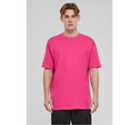 Urban Classics Herren Heavy Oversized Tee - Weites T-Shirt im Oversize Fit aus Baumwolle, schweres Jersey Shirt für Streetwear, Freizeit & entspannte Outfits,Hibiskuspink,L