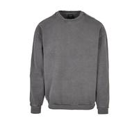 Urban Classics Heavy Terry Garment Dye Crew Darkshadow Größe: S | Pullover Outlet | Herren