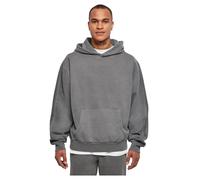Urban Classics Sweatshirt Heavy Terry Garment Dye Hoody Darkshadow-4XL