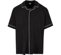 Urban Classics Bowling Shirt in Gr. L in Schwarz