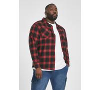 Urban Classics Checked Flanell Shirt 6 in Gr. S in Schwarz