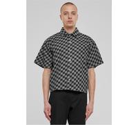 Urban Classics Laser Check Printed Boxy Kurzarmhemd
