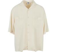 Urban Classics Herrenhemd TB6236 Oversized Resort Shirt sandweiß L