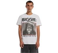 Mister Tee Biggie Crown Tee in Gr. XS in Weiß