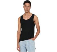 Urban Classics 2-Pack Seamless Tanktop in Gr. L in Schwarz