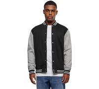Urban Classics 2-Tone College Herren-Collegejacke - schwarz grau M