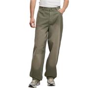 Bequeme Jeans URBAN CLASSICS "Urban Classics Herren 90‘s Jeans", Herren, Gr. 36, Normalgrößen, grün (paleolive), 100% Baumwolle, unifarben, casual, Jeans (14339130-36) paleolive