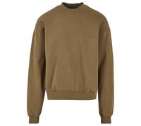Urban Classics Herren Sweatshirt TB6321 Acid Washed Crew Rundhals summerolive 5XL