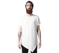 Urban Classics Asymetric Long Tee in Gr. M in Weiß