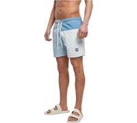 Urban Classics Badeshorts TB6293-3 3-Block Pastellblau Herren Größe 3XL