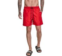 Urban Classics Embroidery Swim Shorts Männer in Gr. M in Rot