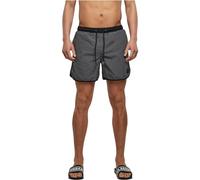 Urban Classics Badeshort Retro Swimshorts mit Kordelzug Grau Größe S