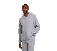 Kapuzenpullover URBAN CLASSICS "Urban Classics Basic Essential Zip Hoody", Herren, Gr. 5XL, erdgrau, 65% Baumwolle, 35% Polyester, unifarben, normal, ohne Ausschnitt, Pullover Kapuzenpullover (8713725