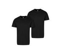 Urban Classics Herren Basic Tee T-Shirt Mehrfarbig (Black (2-Pack) 00017), Herstellergröße: X-Large (per of 2)
