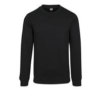 URBAN CLASSICS Sweatshirt »Basic Terry Crew«, schwarz