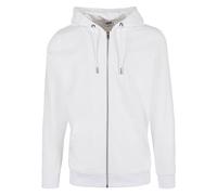 Urban Classics Basic Terry Zip Hoody in Gr. XXL in Weiß