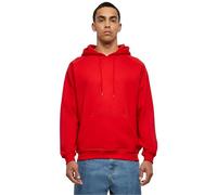 Urban Classics Herren Blank Hoody Kapuzenpullover, Rot, 5XL
