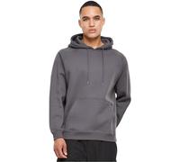 Urban Classics Herren Blank Hoody - Locker Geschnittener Kapuzenpullover mit Kängurutasche und Verstellbarer Kapuze für Freizeit Alltag Sport und Streetwear,Darkshadow,4XL